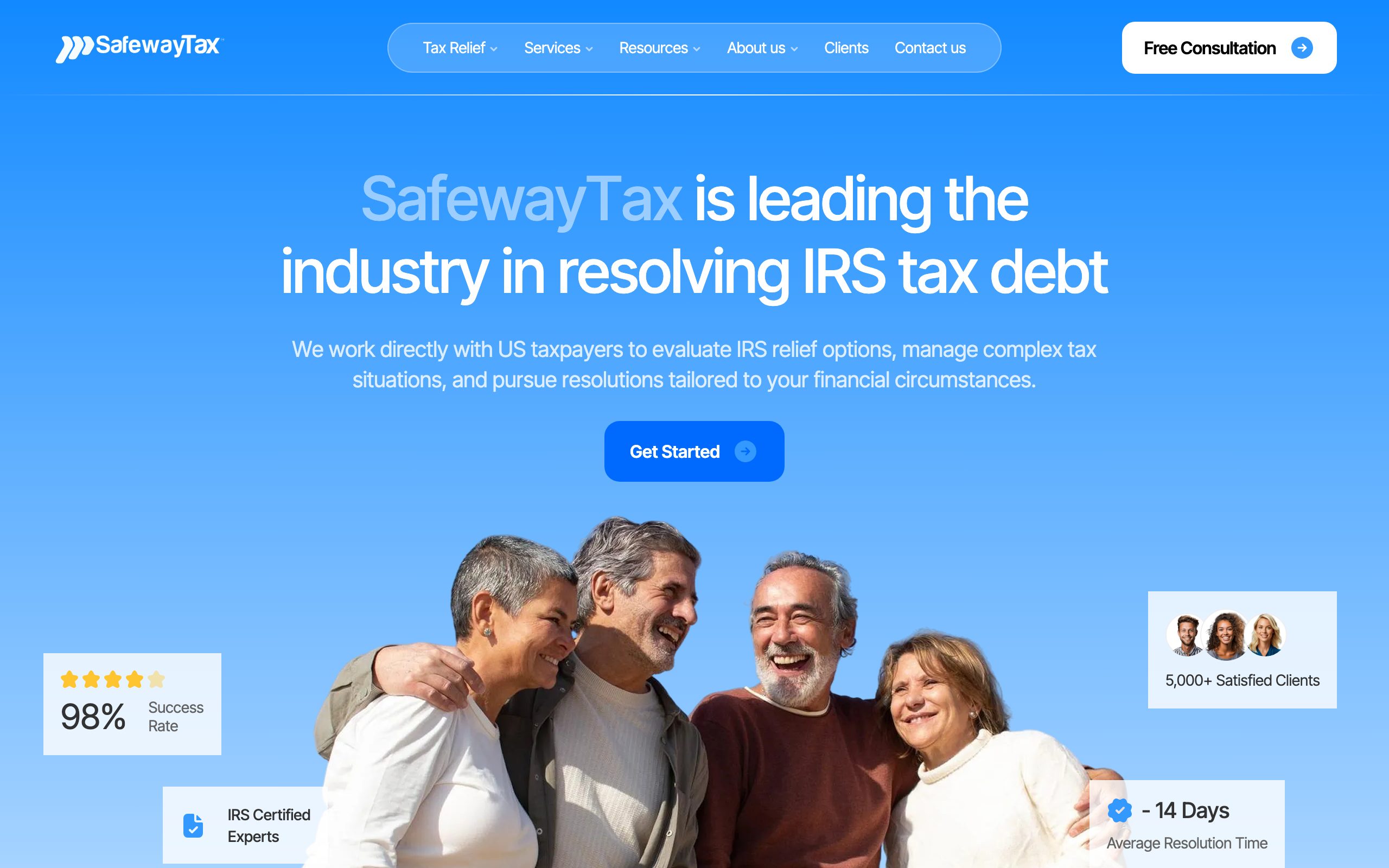 safewaytax.com homepage