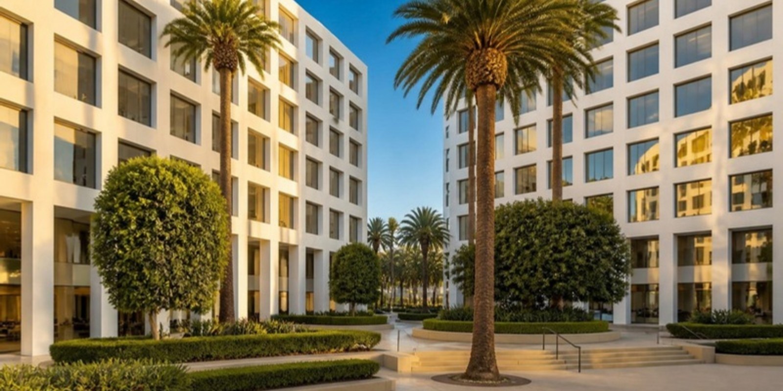 Jamboree Center office towers, home of Safeway Tax at 1 Park Plaza, Irvine